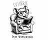 Exlibris Stempel Leseratte 10478